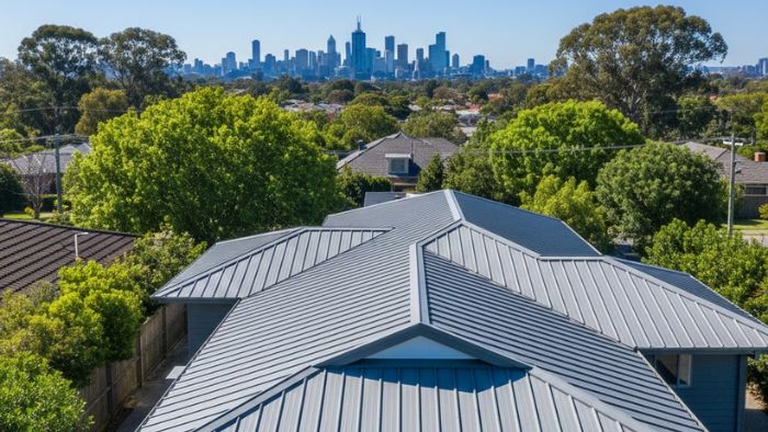 Metal Colorbond roof cleaning Melbourne