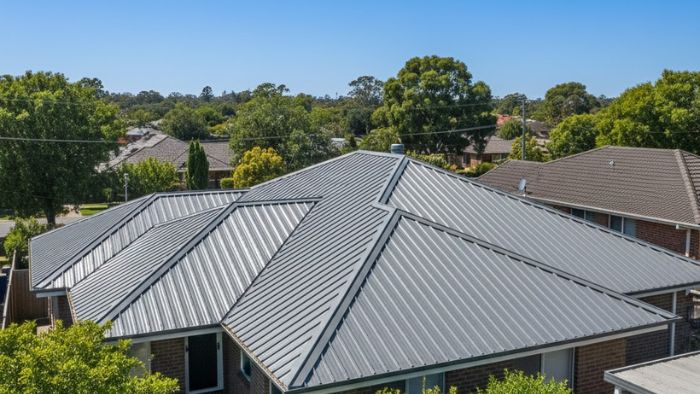 Metal roof cleaning Melbourne Colorbond
