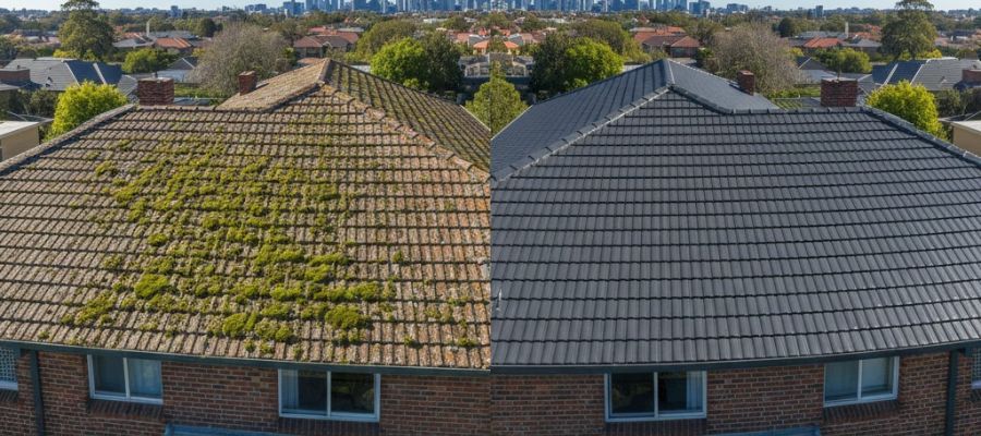 Roof restoration Melbourne repointing painting