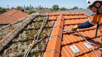 Roof restoration Melbourne repointing painting