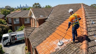 Tile roof cleaning Melbourne